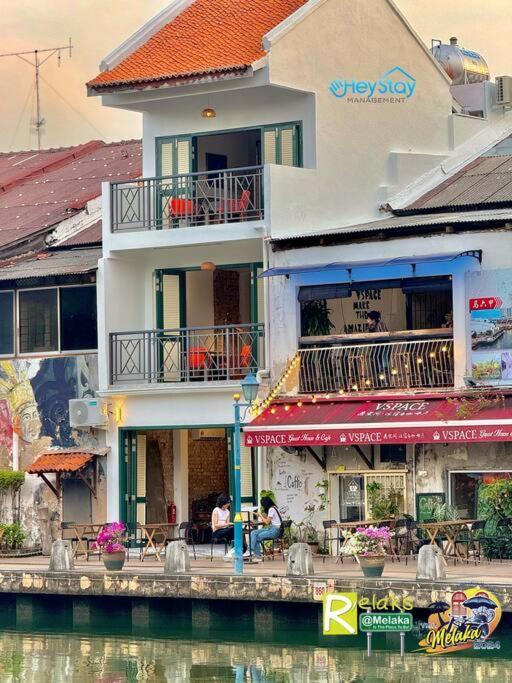 Heritage House 16Pax Riverview 3 Mins Walkjonker Villa Malacca Exterior photo